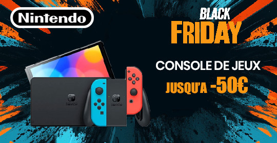 Black friday Nintendo Console de jeux