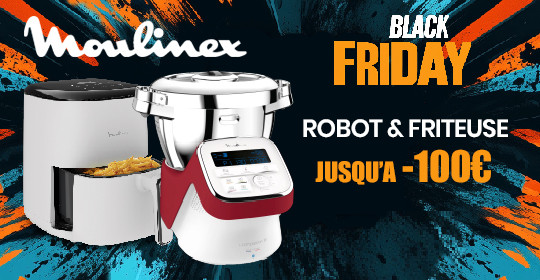 Black Friday Moulinex Cookeo, Companion, Friteuse